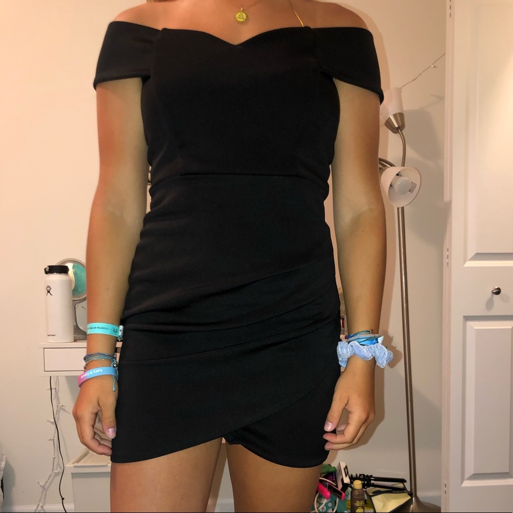 Black party dress
